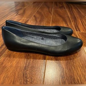 Ladies Dr Scholls Black Flats Size 7.5